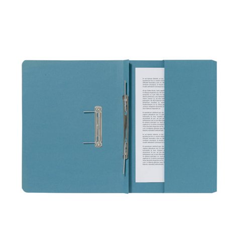 EXACOMPTA GUILDHALL POCKET SPIRAL FILE 285GSM BLUE (PACK OF
