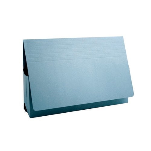 EXACOMPTA GUILDHALL PROBATE DOCUMENT WALLET 315GSM BLUE (PAC