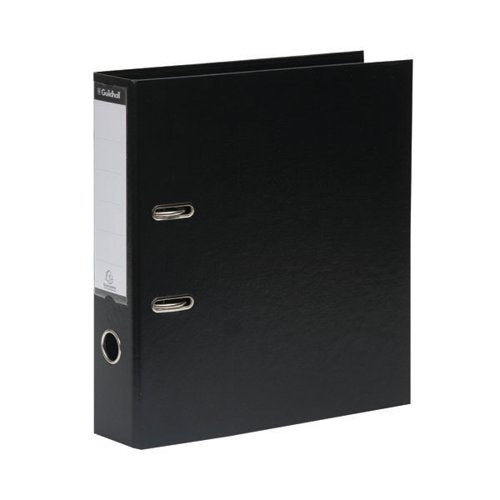 EXACOMPTA GUILDHALL 80MM LEVER ARCH FILE A4 BLACK (PACK OF 1