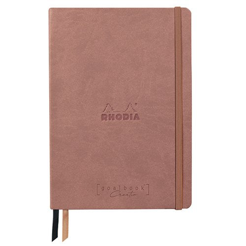 CLAIREFONTAINE RHODIARAMA CREATION DOT GOALBOOK A5 ROSEWOOD