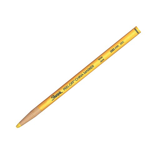 SHARPIE CHINA MARKER YELLOW (PACK OF 12) S0305101