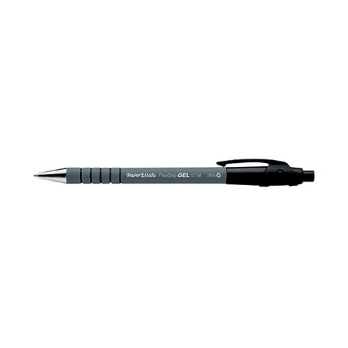 PAPERMATE FLEXGRIP GEL PENS BLACK (PACK OF 12) 2108217