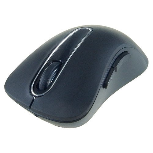 COMPUTER GEAR WIRELESS 5-BUTTON OPTICAL SCROLL MOUSE BLACK 24-0544