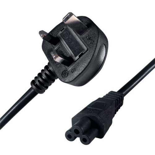 CONNEKT GEAR IEC C5 UK MAINS POWER PLUG 2M 27-0114B