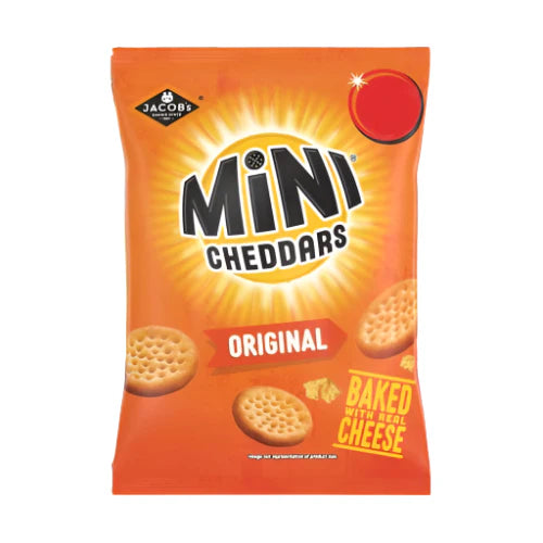 JACOBS MINI CHEDDARS HANDY PACKS (25g) x 48