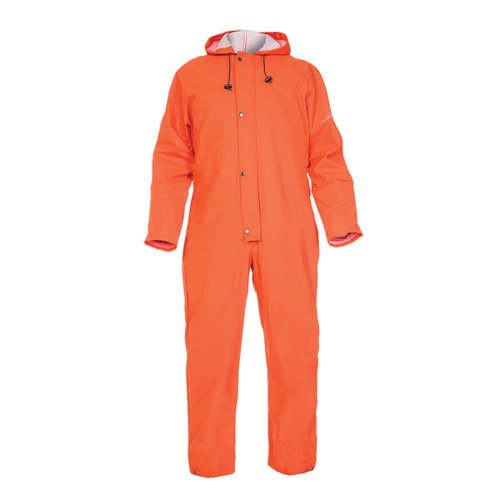 HYDROWEAR SALESBURY HYDROSOFT WATERPROOF COVERALL ORANGE M H
