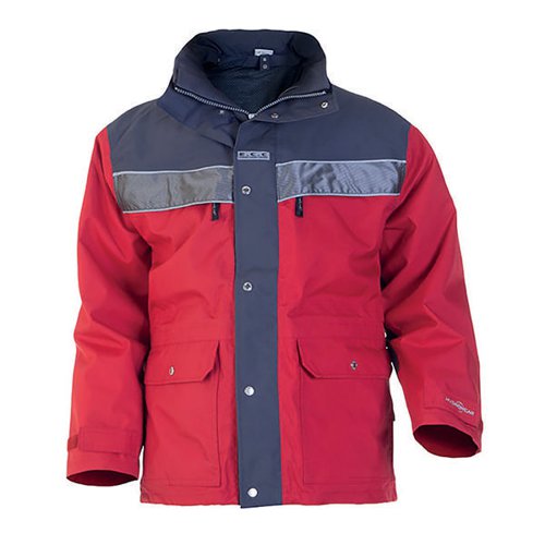 HYDROWEAR KIEL SNS WATERPROOF PARKA RED/GREY L HYD2602PAREGY