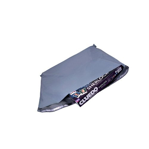 GOSECURE POLYTHENE MAILING BAG 715X585MM OPAQUE GREY (PACK O