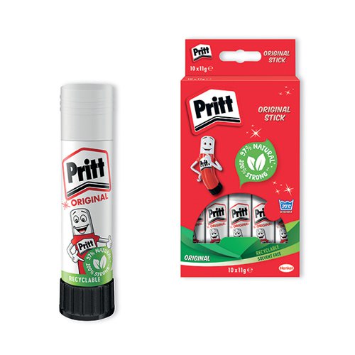 PRITT STICK ORIGINAL GLUE 11G (10 PACK) 1456040
