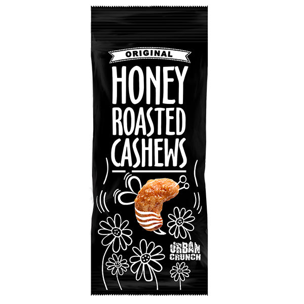 SUNBURST URBAN CRUNCH HONEY ROASTED CASHEWS (40g) x 20