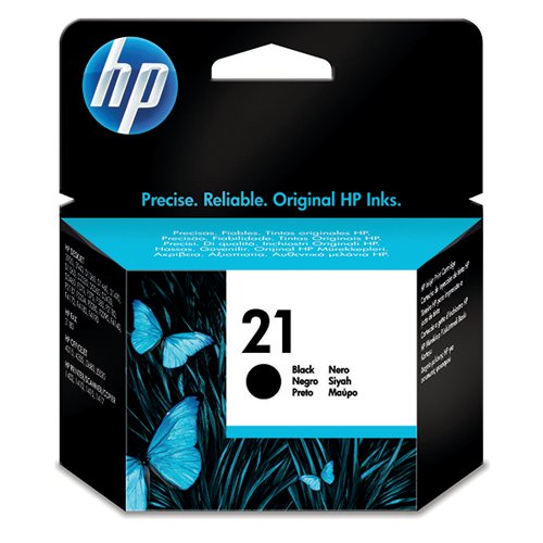 HP 21 ORIGINAL INK CARTRIDGE 5-ML BLACK C9351AE