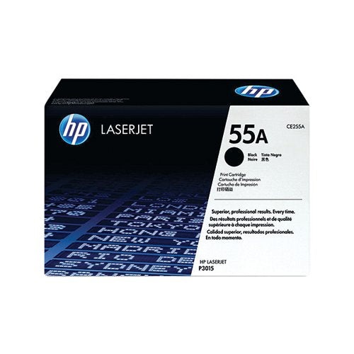 HP 55A ORIGINAL LASERJET TONER CARTRIDGE BLACK CE255A