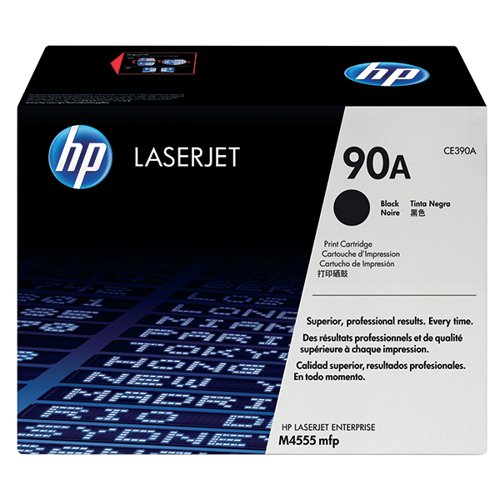 HP 90A ORIGINAL LASERJET TONER CARTRIDGE BLACK CE390A