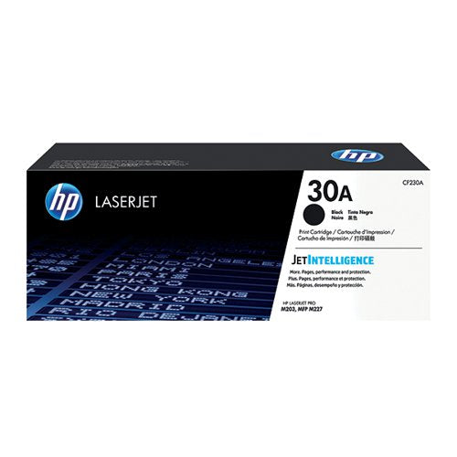 HP 30A ORIGINAL LASERJET TONER CARTRIDGE BLACK CF230A