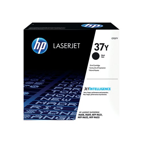 HP 37Y ORIGINAL LASERJET TONER CARTRIDGE EXTRA HIGH YIELD BL