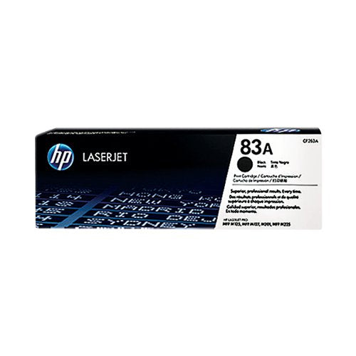 HP 83A ORIGINAL LASERJET TONER CARTRIDGE BLACK CF283A