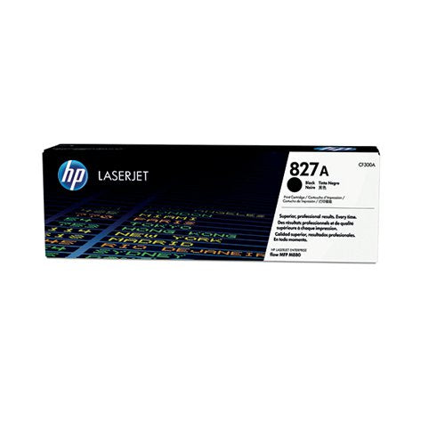 HP 827A ORIGINAL LASERJET TONER CARTRIDGE BLACK CF300A