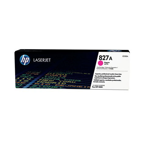 HP 827A ORIGINAL LASERJET TONER CARTRIDGE MAGENTA CF303A