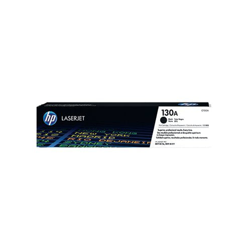 HP 130A ORIGINAL LASERJET TONER CARTRIDGE BLACK CF350A
