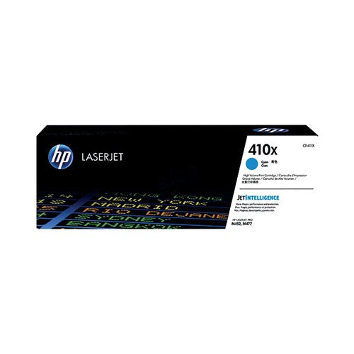 HP 410X ORIGINAL LASERJET TONER CARTRIDGE HIGH YIELD CYAN CF