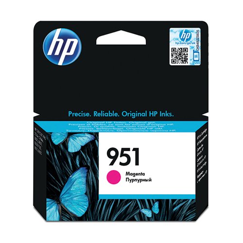 HP 951 ORIGINAL INK CARTRIDGE 8-ML MAGENTA CN051AE