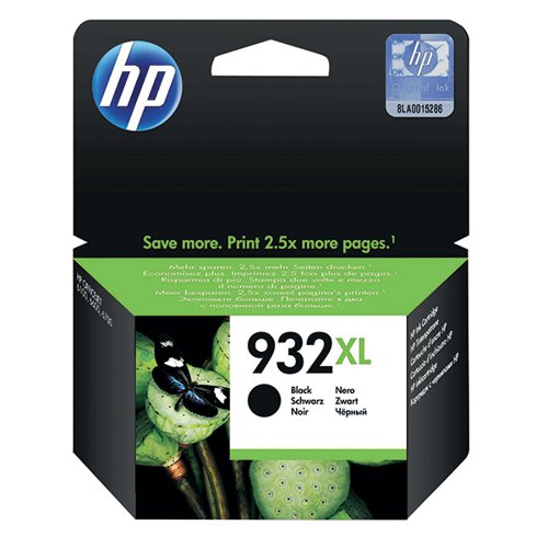 HP 932XL ORIGINAL INK CARTRIDGE HIGH YIELD BLACK CN053AE