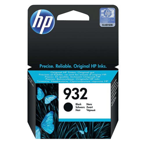 HP 932 ORIGINAL INK CARTRIDGE 8.5-ML BLACK CN057AE