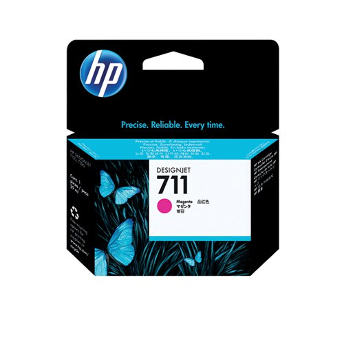 HP 711 DESIGNJET INK CARTRIDGE 29-ML MAGENTA CZ131A