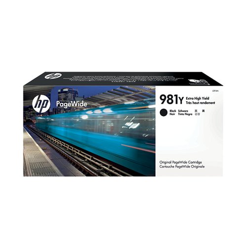 HP 981Y ORIGINAL PAGEWIDE CARTRIDGE EXTRA HIGH YIELD BLACK L