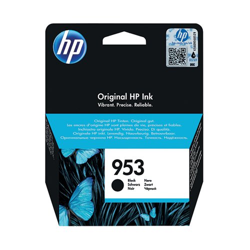 HP 953 ORIGINAL INK CARTRIDGE 20-ML BLACK L0S58AE