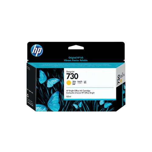 HP 730 DESIGNJET INK CARTRIDGE 130-ML YELLOW P2V64A