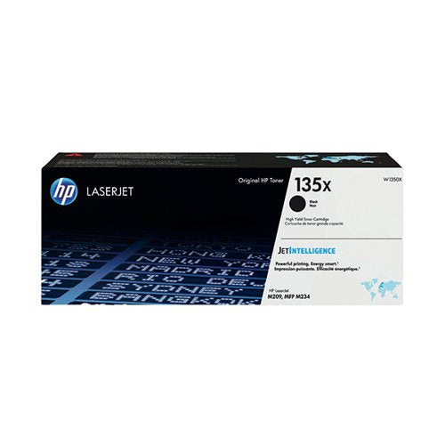 HP 135X ORIGINAL LASERJET TONER CARTRIDGE HIGH YIELD BLACK W