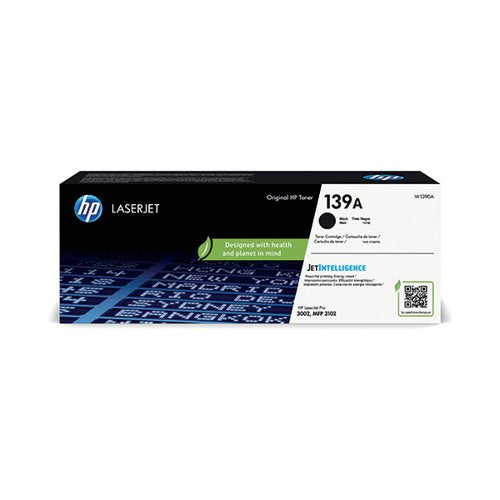 HP 139A ORIGINAL LASERJET TONER CARTRIDGE BLACK W1390A
