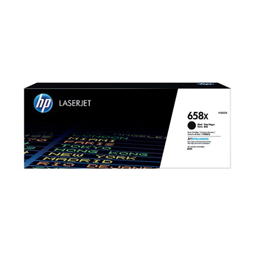 HP 658A ORIGINAL LASERJET TONER CARTRIDGE CYAN W2001A
