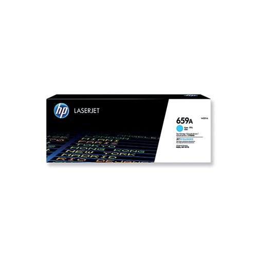 HP 659A ORIGINAL LASERJET TONER CARTRIDGE CYAN W2011A