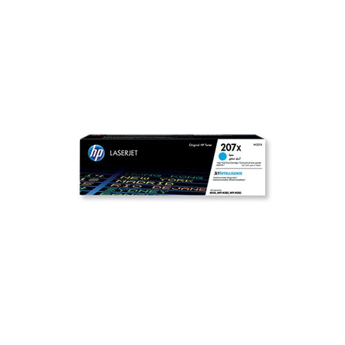 HP 207X ORIGINAL LASERJET TONER CARTRIDGE HIGH YIELD CYAN W2