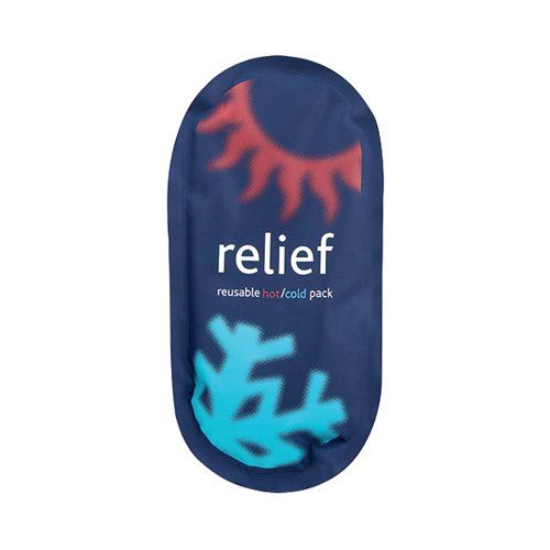 RELIANCE MEDICAL RELIEF REUSABLE HOT AND COLD PACK 265X130MM