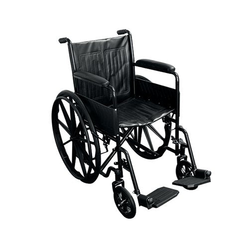 CODE RED LIGHTWEIGHT FOLDING WHEELCHAIR 24 INCH REAR WHEEL 3