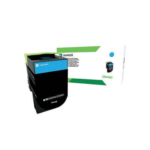 LEXMARK CS/CX310 RETURN PROGRAMME 1K TONER CARTRIDGE CYAN 70