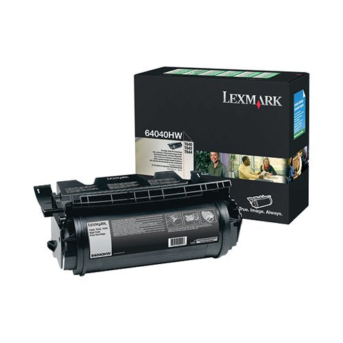 LEXMARK T640 21K TONER CARTRIDGE HIGH YIELD BLACK 64040HW