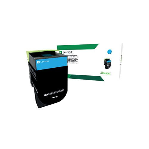LEXMARK CS/CX317 RETURN PROGRAMME 2.3K TONER CARTRIDGE CYAN