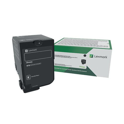 LEXMARK CS/CX727 RETURN PROGRAMME 13K TONER CARTRIDGE BLACK