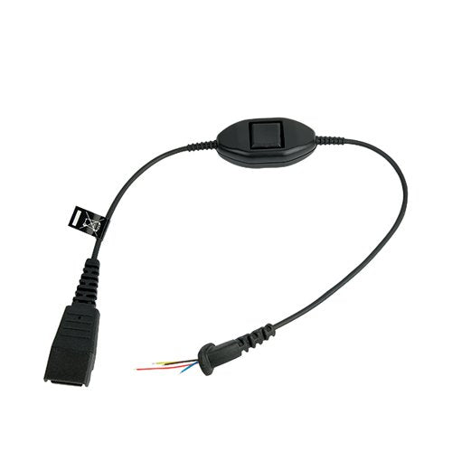 JABRA QUICK DISCONNECT (QD) HEADSET CABLE WITH MUTE FUNCTION