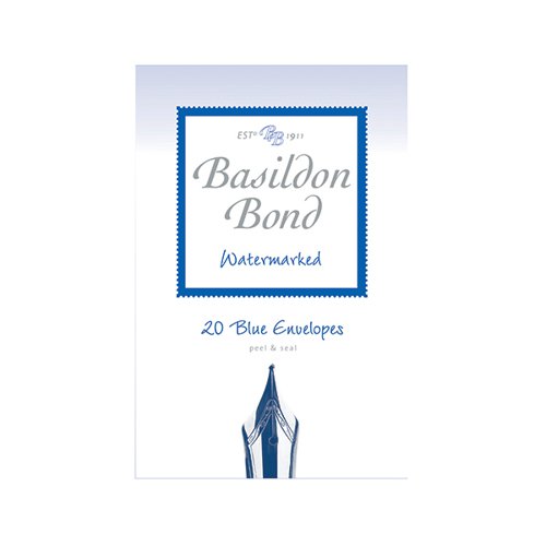 BASILDON BOND BLUE ENVELOPE 95 X 143MM (PACK OF 200) 1000800
