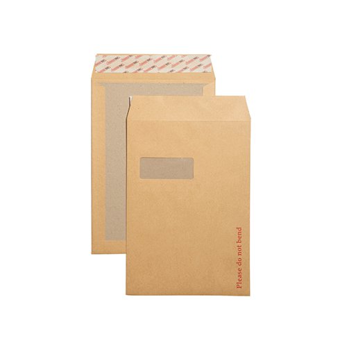 NEW GUARDIAN C4 ENVELOPE WINDOW BOARDBACK MANILLA (PACK OF 1