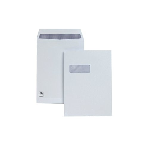 PLUS FABRIC C4 ENVELOPE POCKET WINDOW SELF AND SEAL 120GSM W