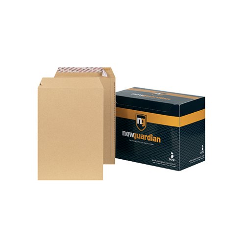 NEW GUARDIAN C4 ENVELOPE PEEL/SEAL 130GSM MANILLA (PACK OF 2