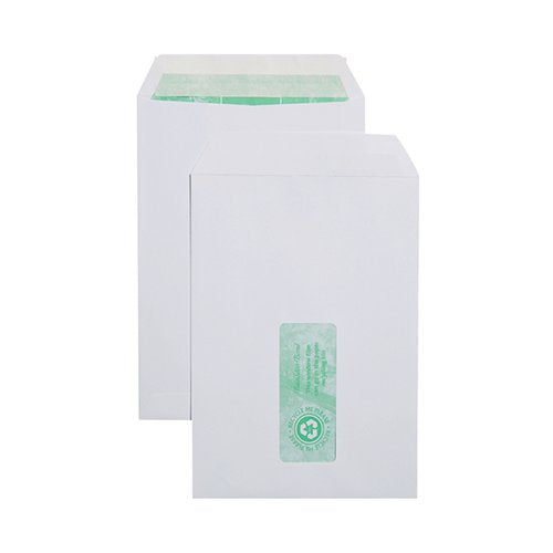 BASILDON BOND C5 POCKET ENVELOPE WINDOW WHITE (PACK OF 500)