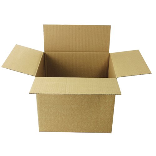 SINGLE WALL CORRUGATED DISPATCH CARTONS 305X254X254MM BROWN