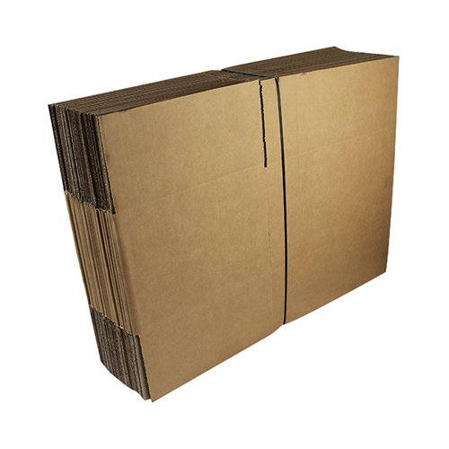 SINGLE WALL CORRUGATED DISPATCH CARTONS 330X254X178MM BROWN